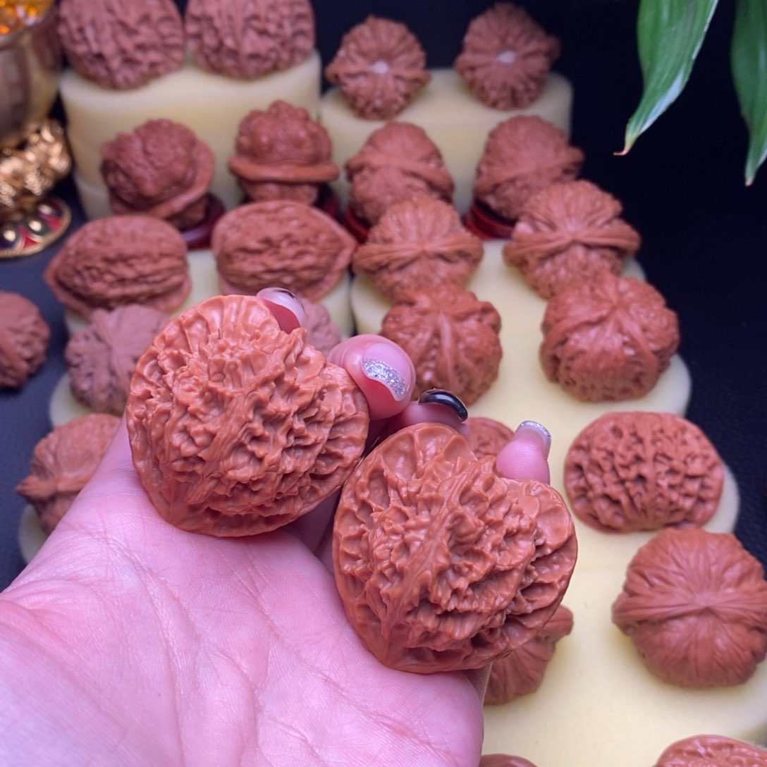 把件文玩核桃苹果园原桩40尺