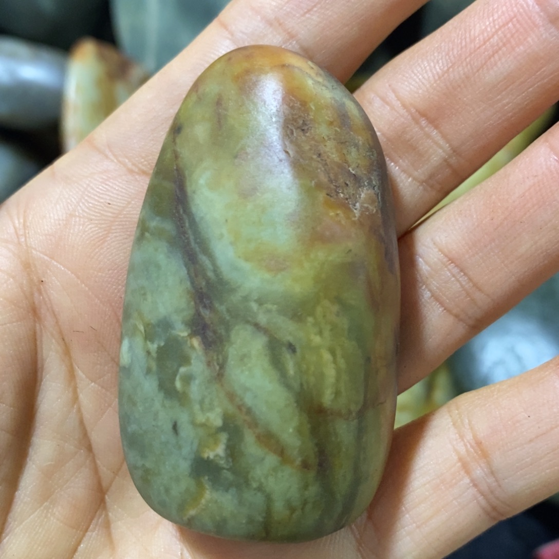 和田玉未镶嵌挂件7