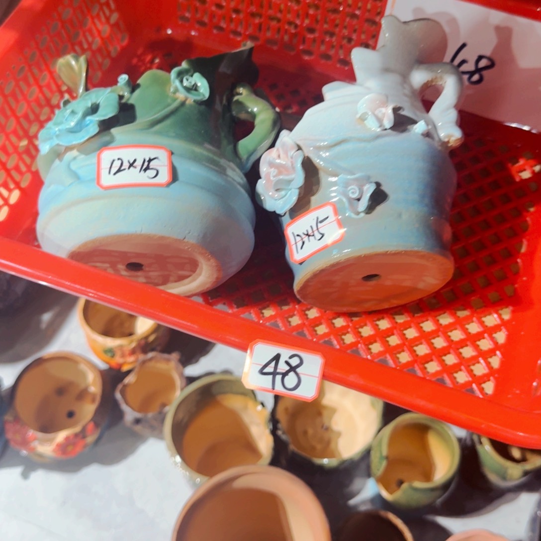 紫砂花盆粗陶盆醋