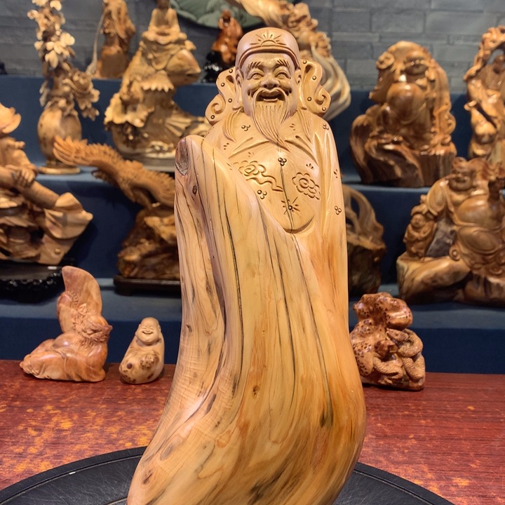 柏木（崖柏）根雕摆件