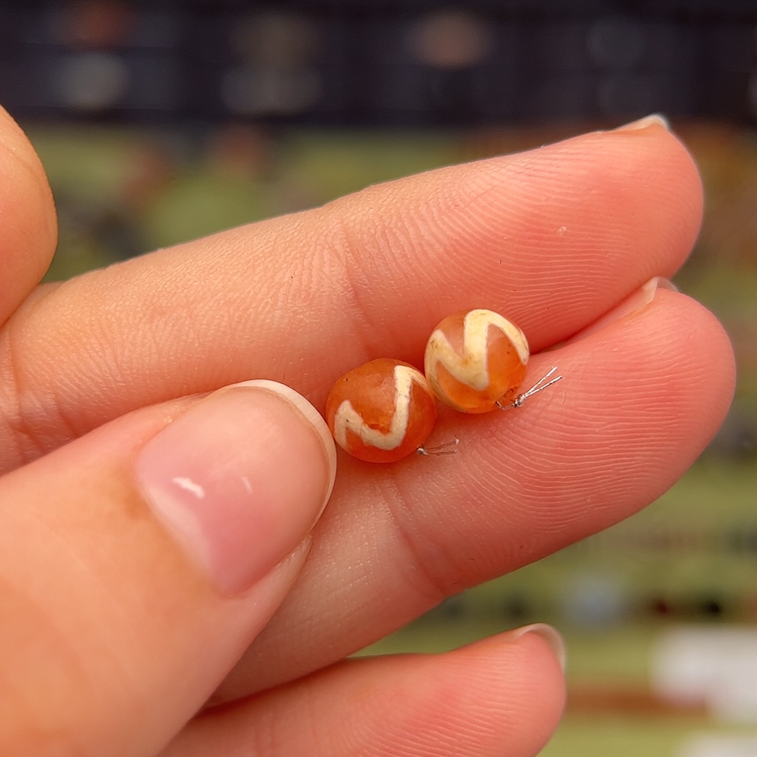 玛瑙/玉髓未镶嵌单珠多样性发其一