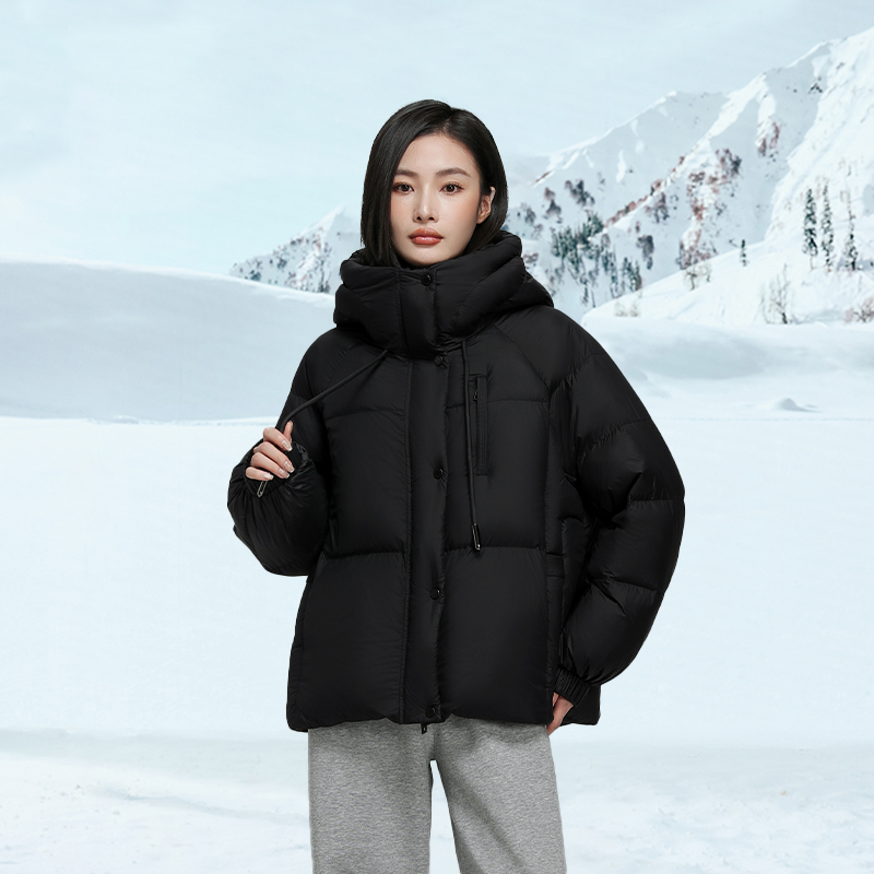 【丽公主专属】AIMISS泡芙女神系列短款时尚鹅绒服 A069032