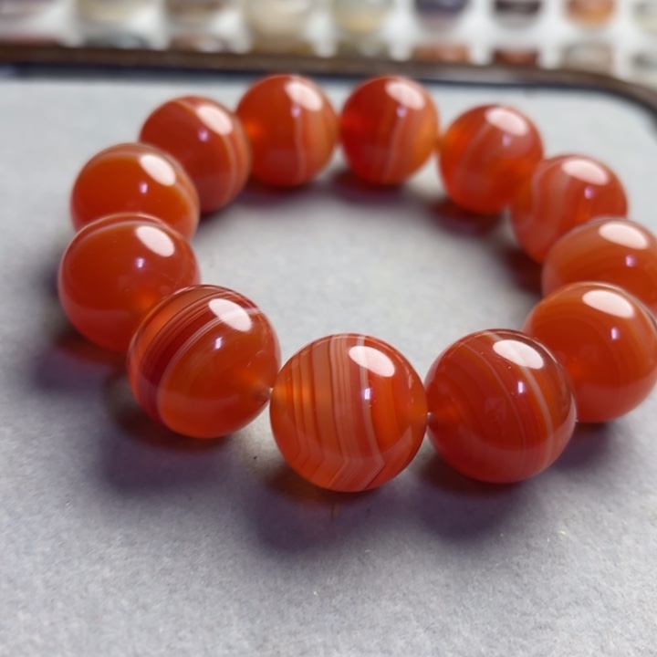 玛瑙/玉髓未镶嵌手链