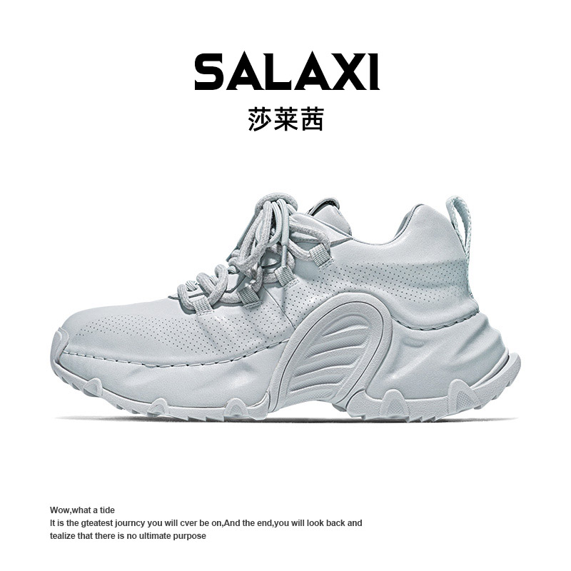 SALAXI/莎莱茜 2025冬季新品欧货潮流时尚男女轻便耐磨厚底运动鞋