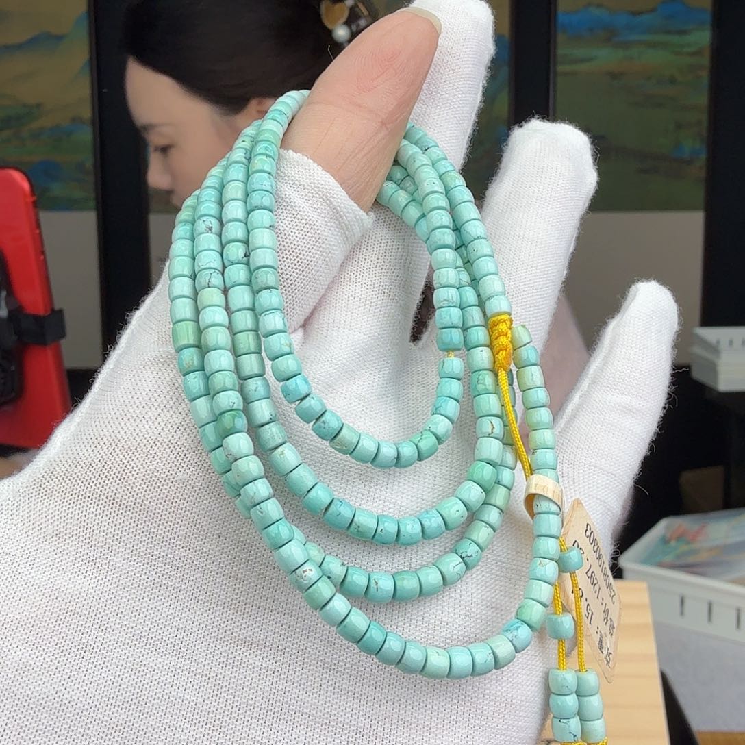 小***️绿松石未镶嵌珠宝奇石