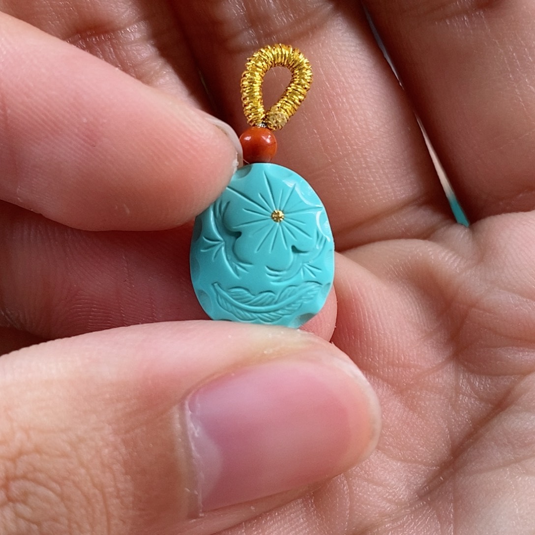 绿松石珠宝奇石未镶嵌