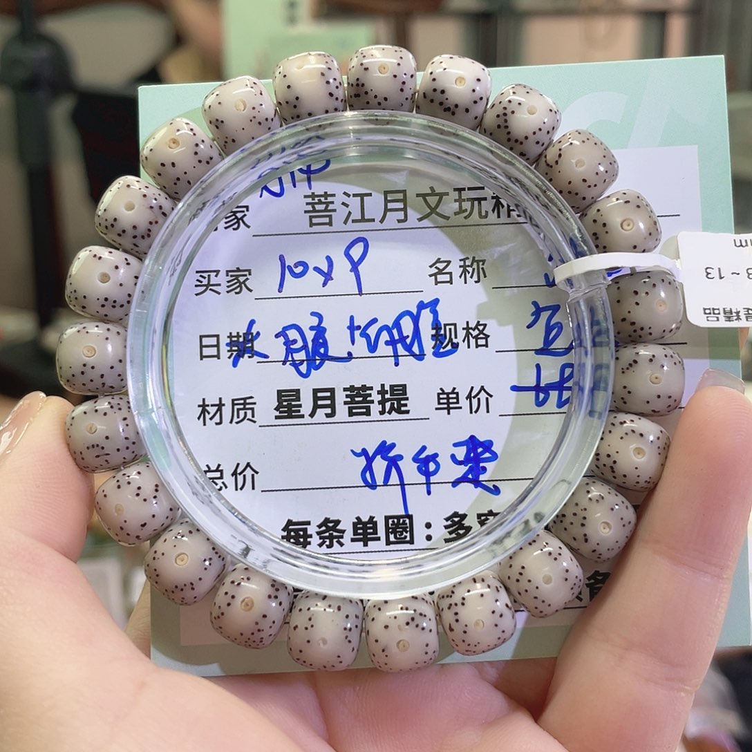 星月菩提手串海南同枝果A33