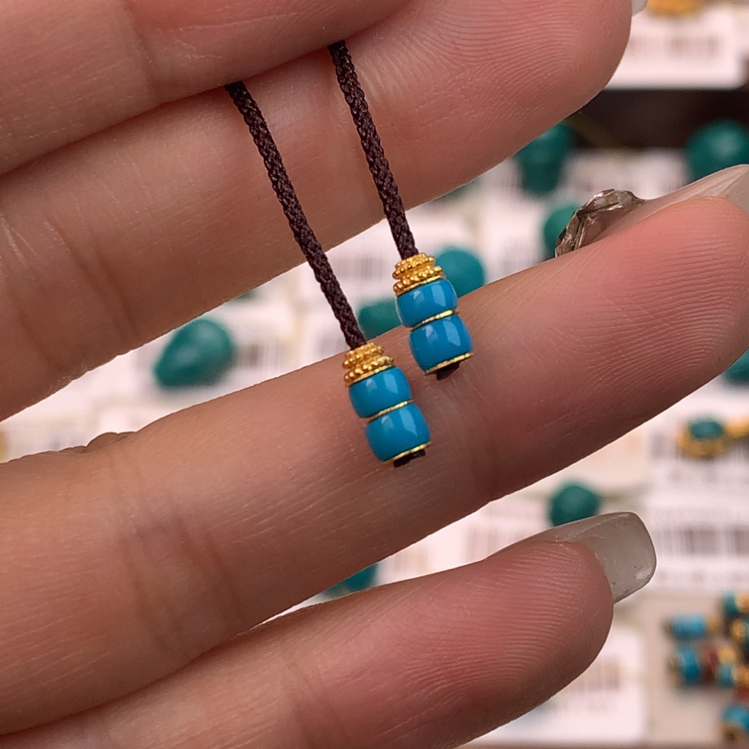 绿松石未镶嵌万3.9尺寸 