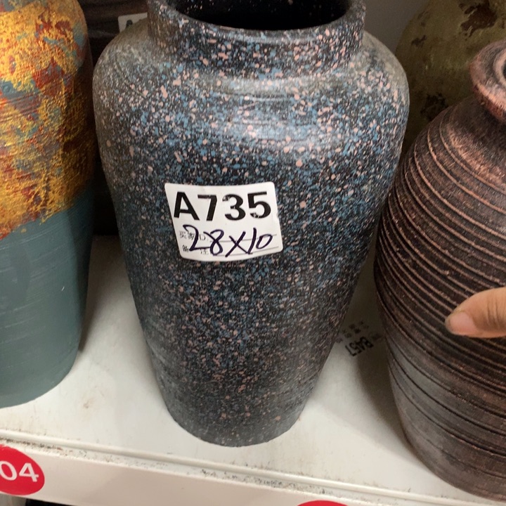 【闪购商品】粗糙盆有孔高28口10