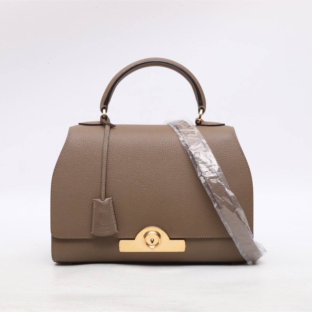 99新 MOYNAT/摩奈 小花6枫 MOYNAT 莫奈 REJANE PM 金扣 手提包