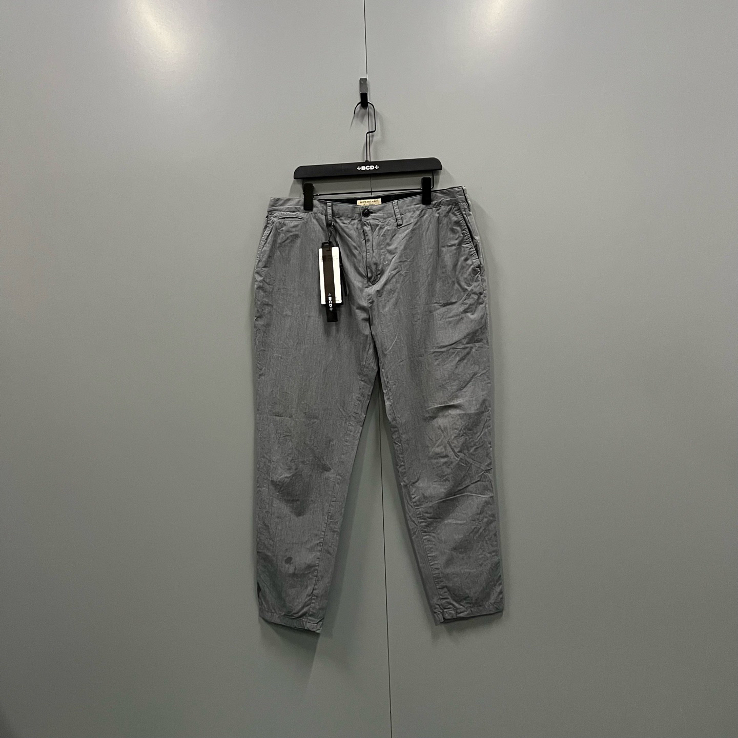 95新 BURBERRY/博柏利 (ll) 灰色休闲西裤 40码/103472