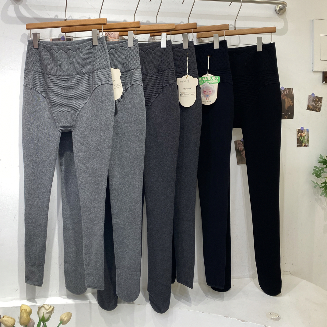 新款大码棉布布打底裤#9001