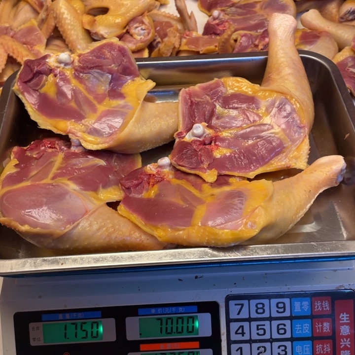 低温冷冻60天中国大陆食用农产品鸡腿