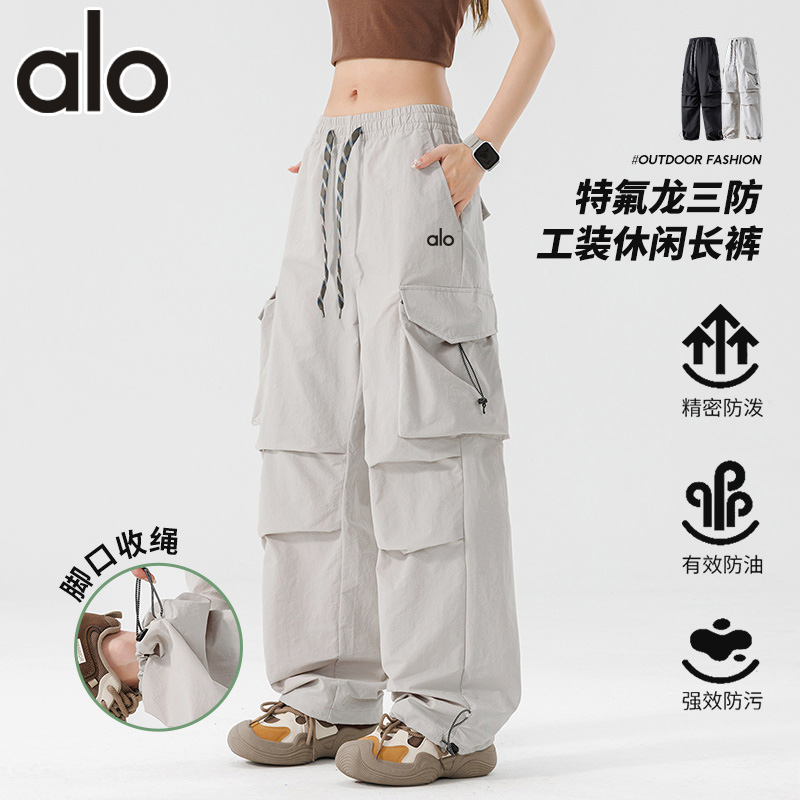 GT【ALO】XDAOE男女同款休闲裤秋季新款户外徒步防风登山工装冲锋裤