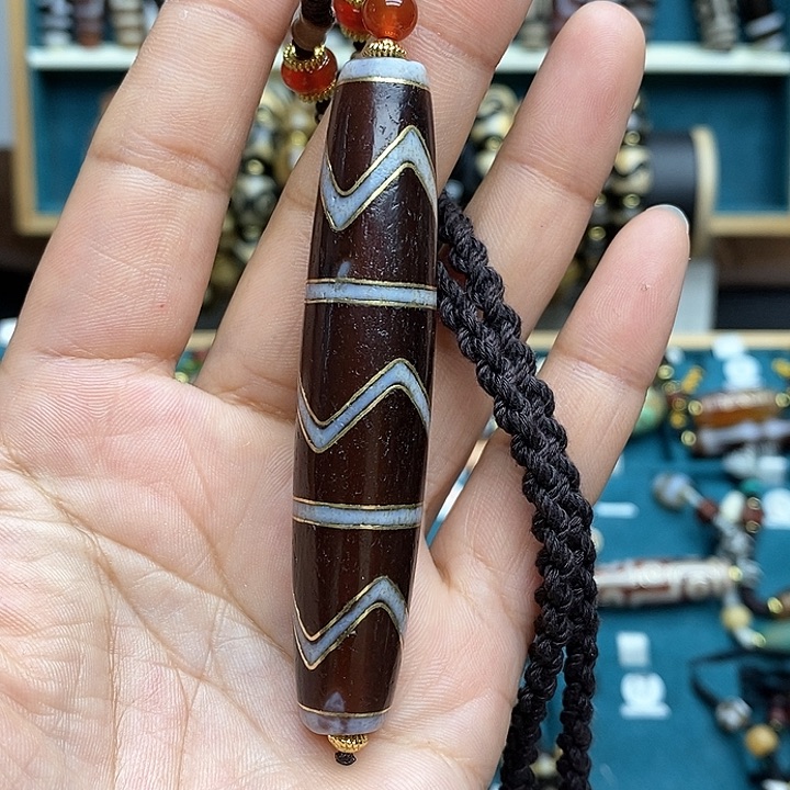 玛瑙/玉髓颈饰合金