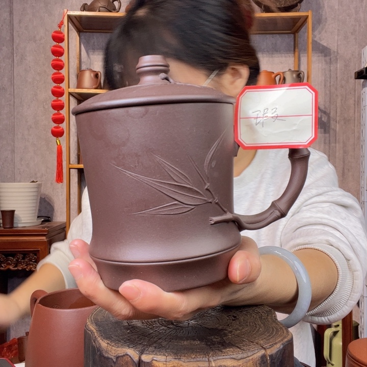 茶杯紫砂原矿紫砂杯