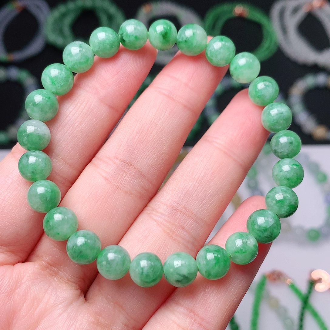 翡翠手链未镶嵌翡翠