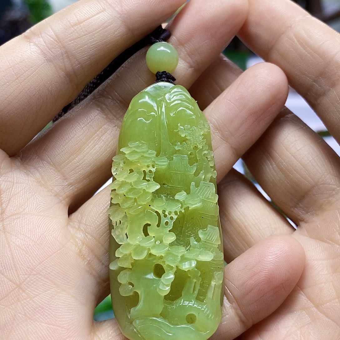 未镶嵌和田玉挂件