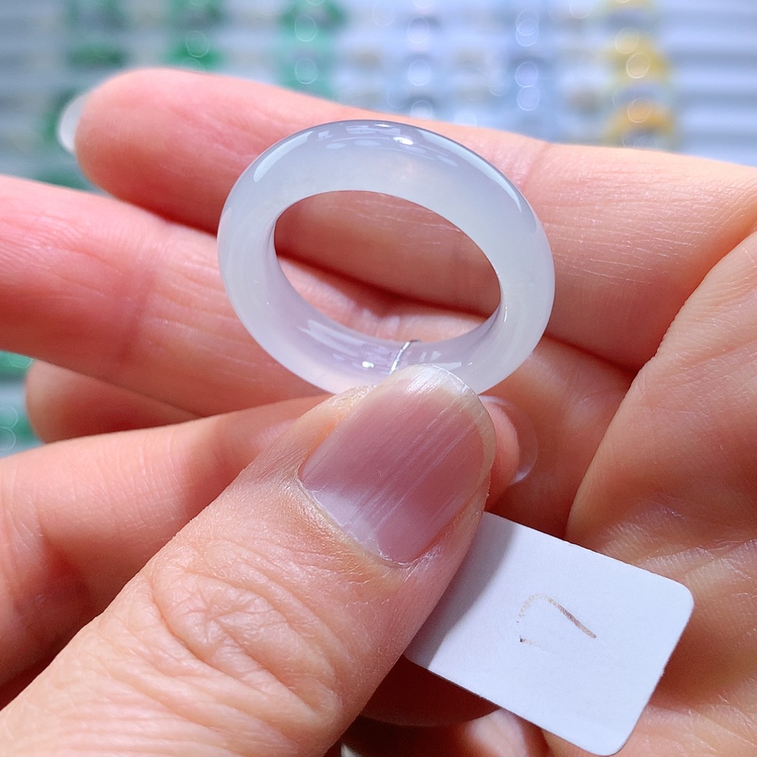 翡翠戒指未镶嵌17号