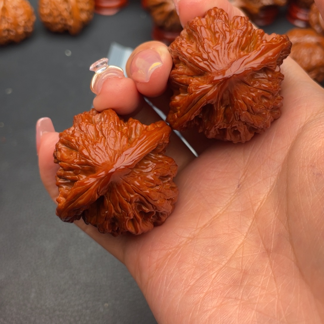 把件文玩核桃麦虎