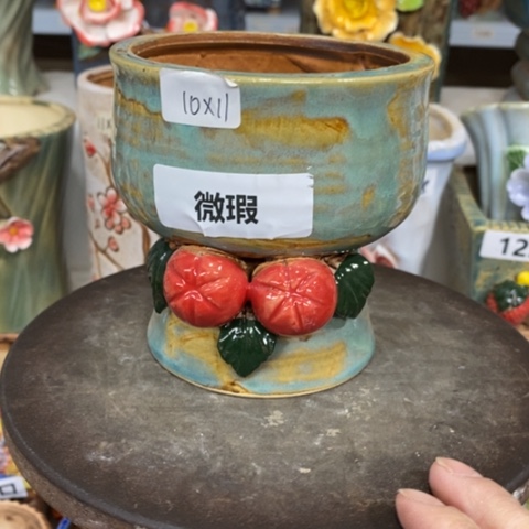 【闪购商品】红陶粗陶材质多肉花盆