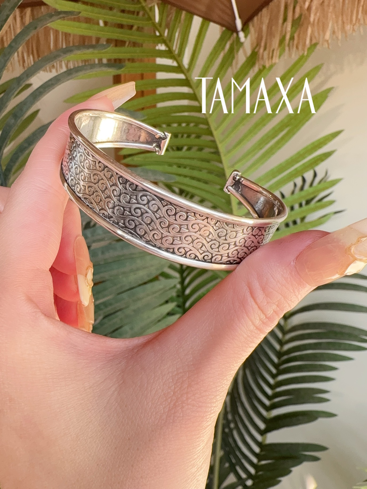 925银银制品 Tamaxa纯银手镯