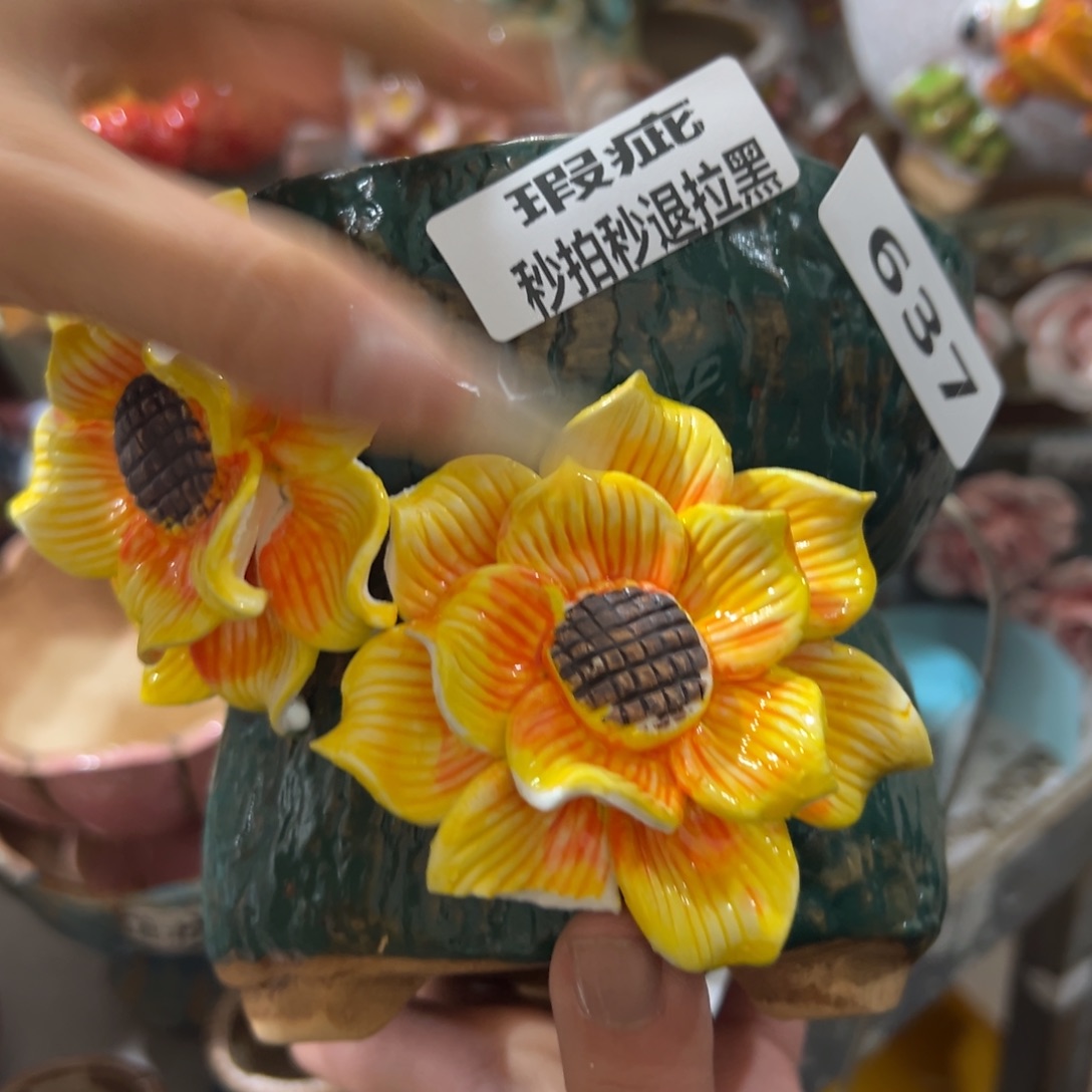 瑕疵637 满20发花盆爱退拉黑