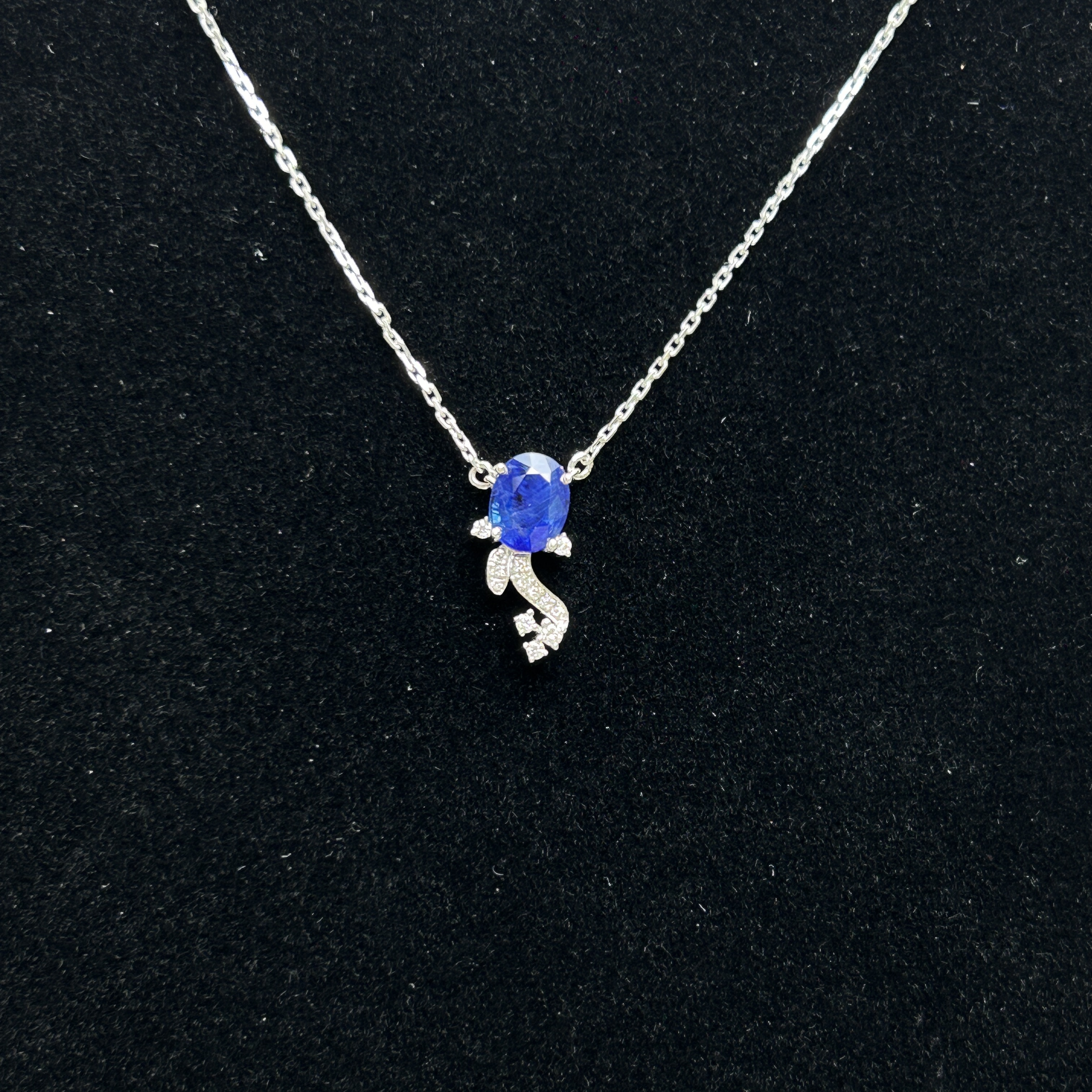 18K/RB 蓝宝一体链-1.39ct（00311801）0709