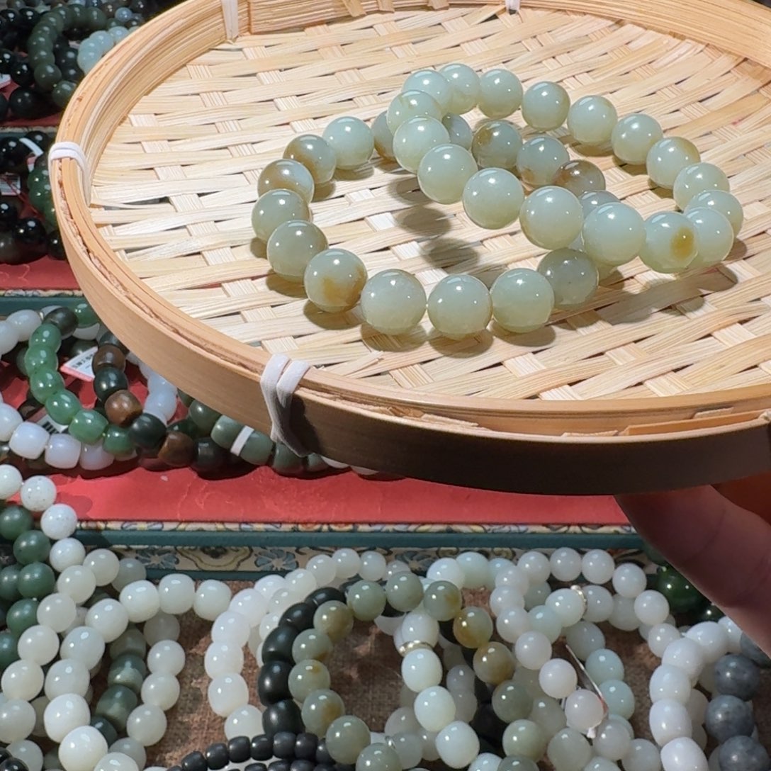 和田玉未镶嵌手链多样性发货拍一发一