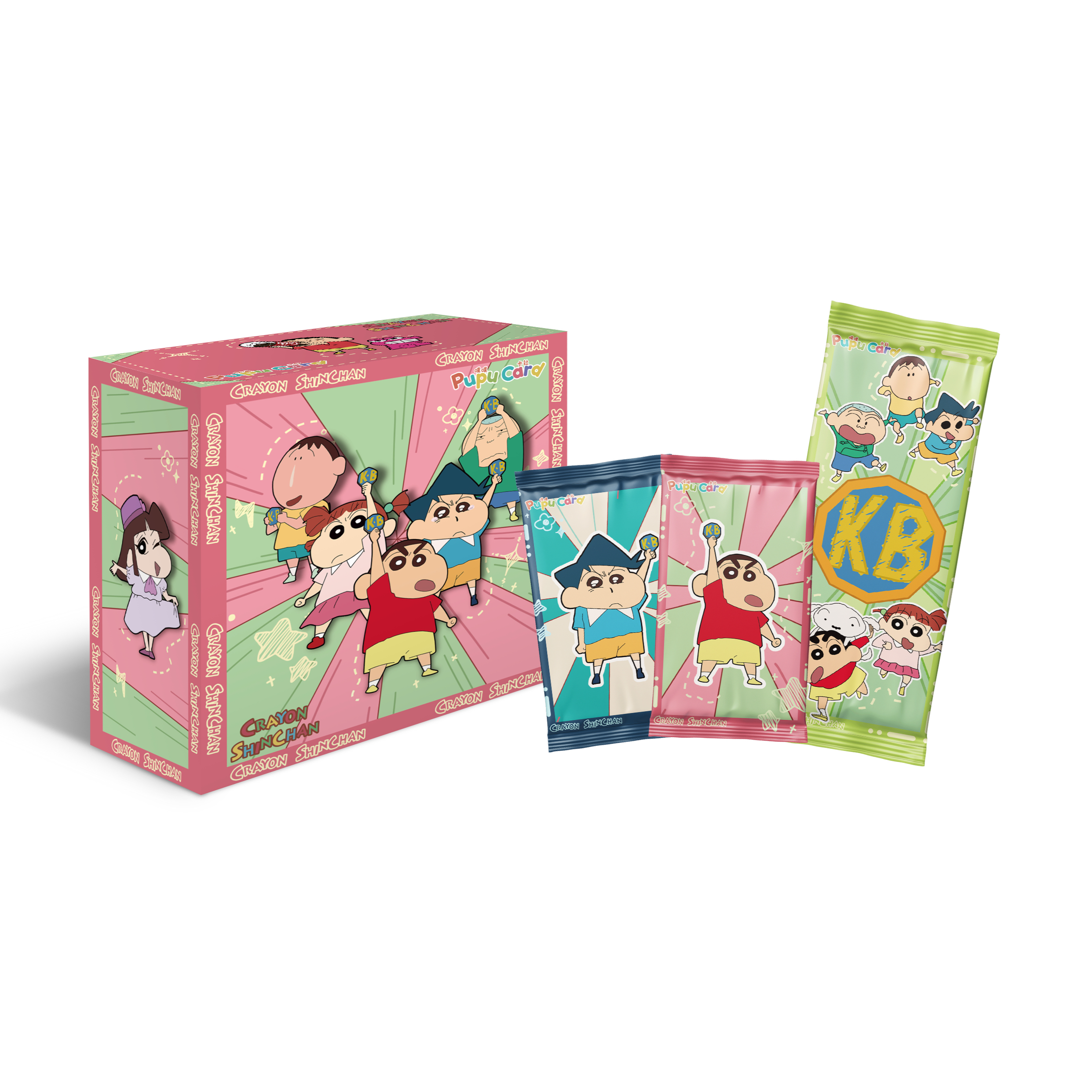 M【宠粉】噗噗卡社 蜡笔小新 国卡二创 收藏卡牌盲盒（代拆）