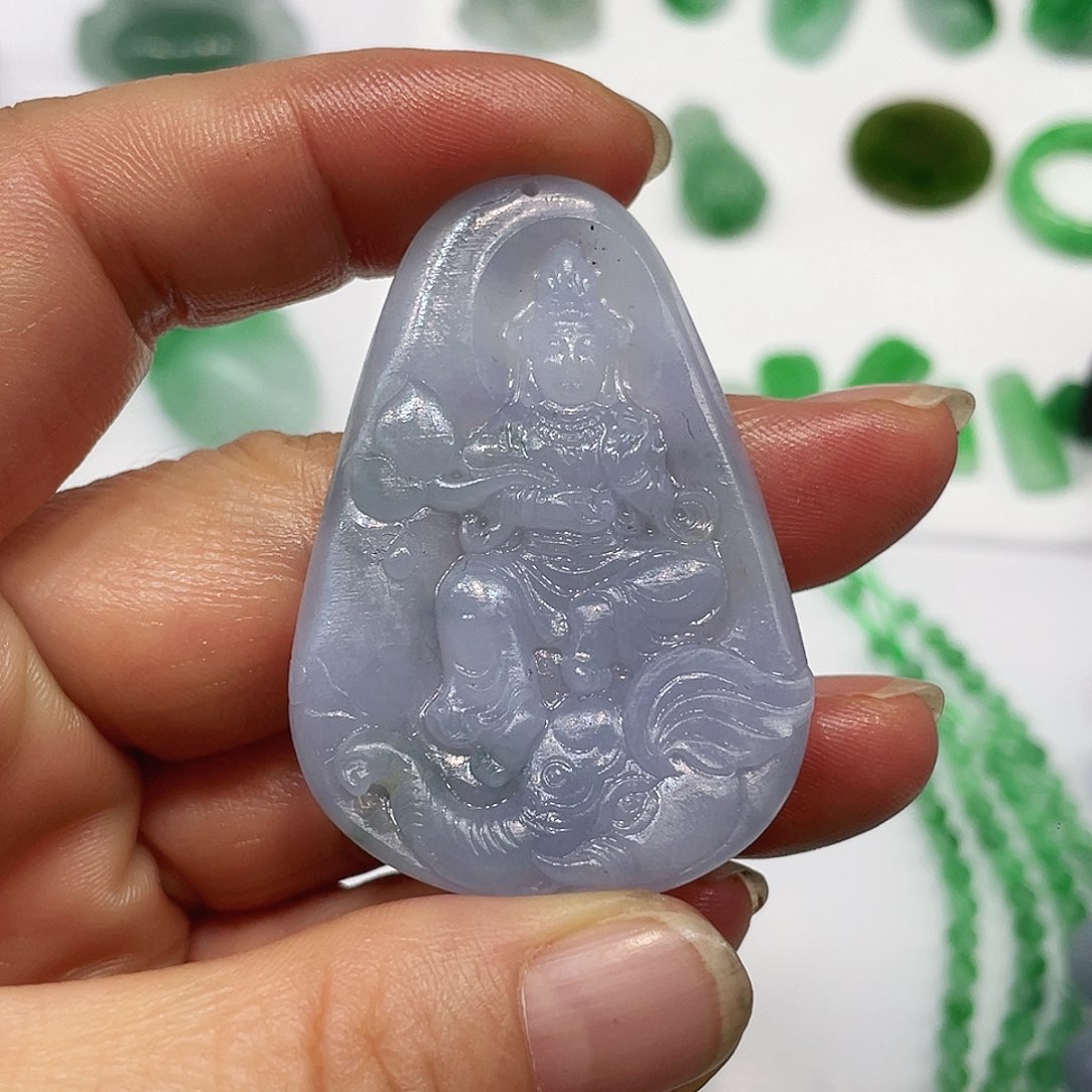 未镶嵌定制翡翠翡翠吊坠