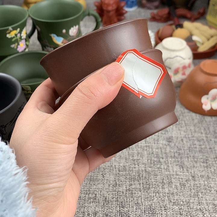 紫砂茶杯高端主人杯