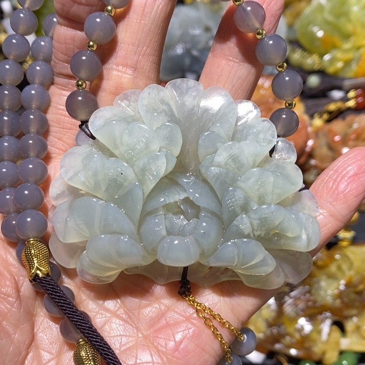 岫玉岫玉吊坠未镶嵌