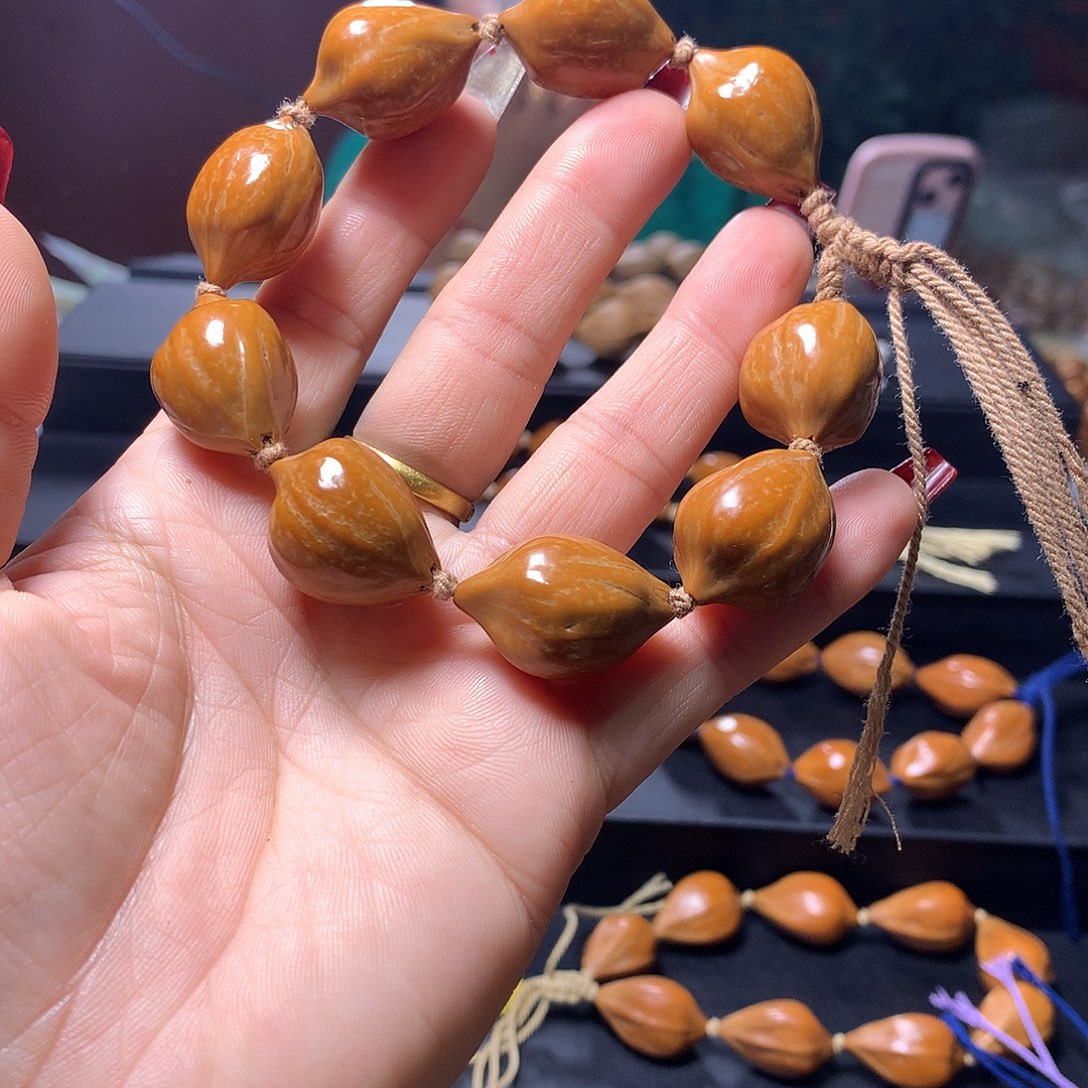 橄榄核手串/手链山*禾三花手串