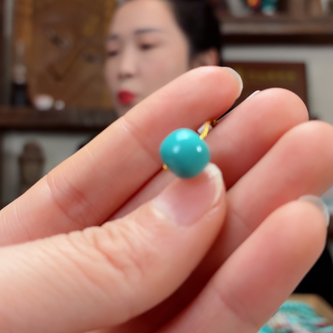 未镶嵌绿松石珠宝奇石