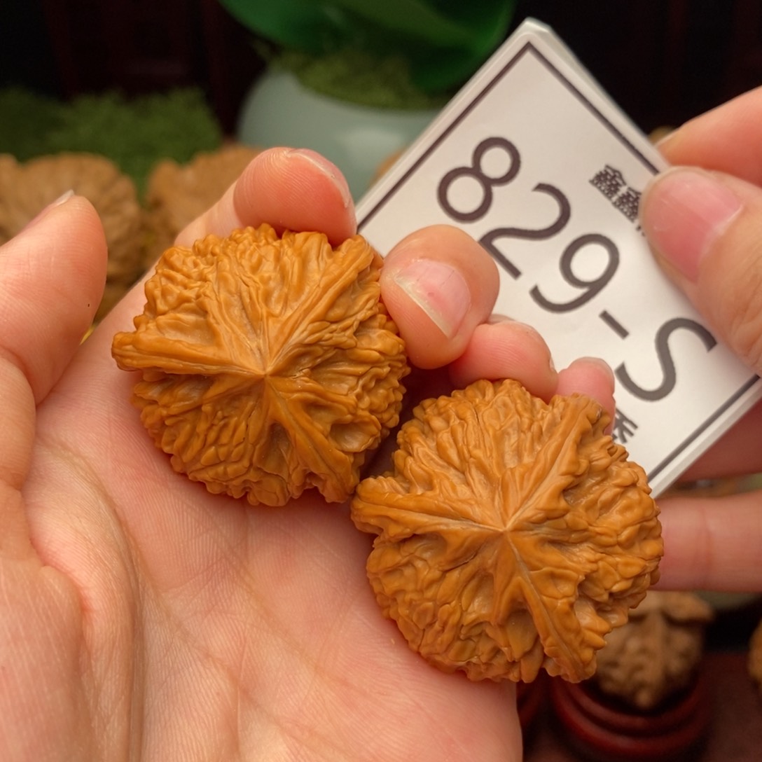 文玩核桃把件玉龙奔36