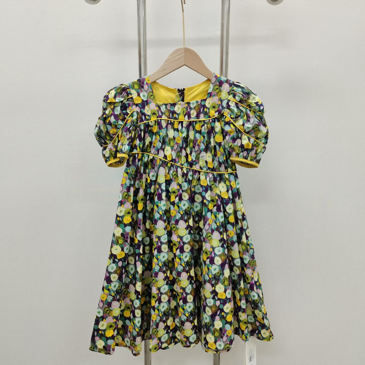 【G040】姜黄色连衣裙B0-11