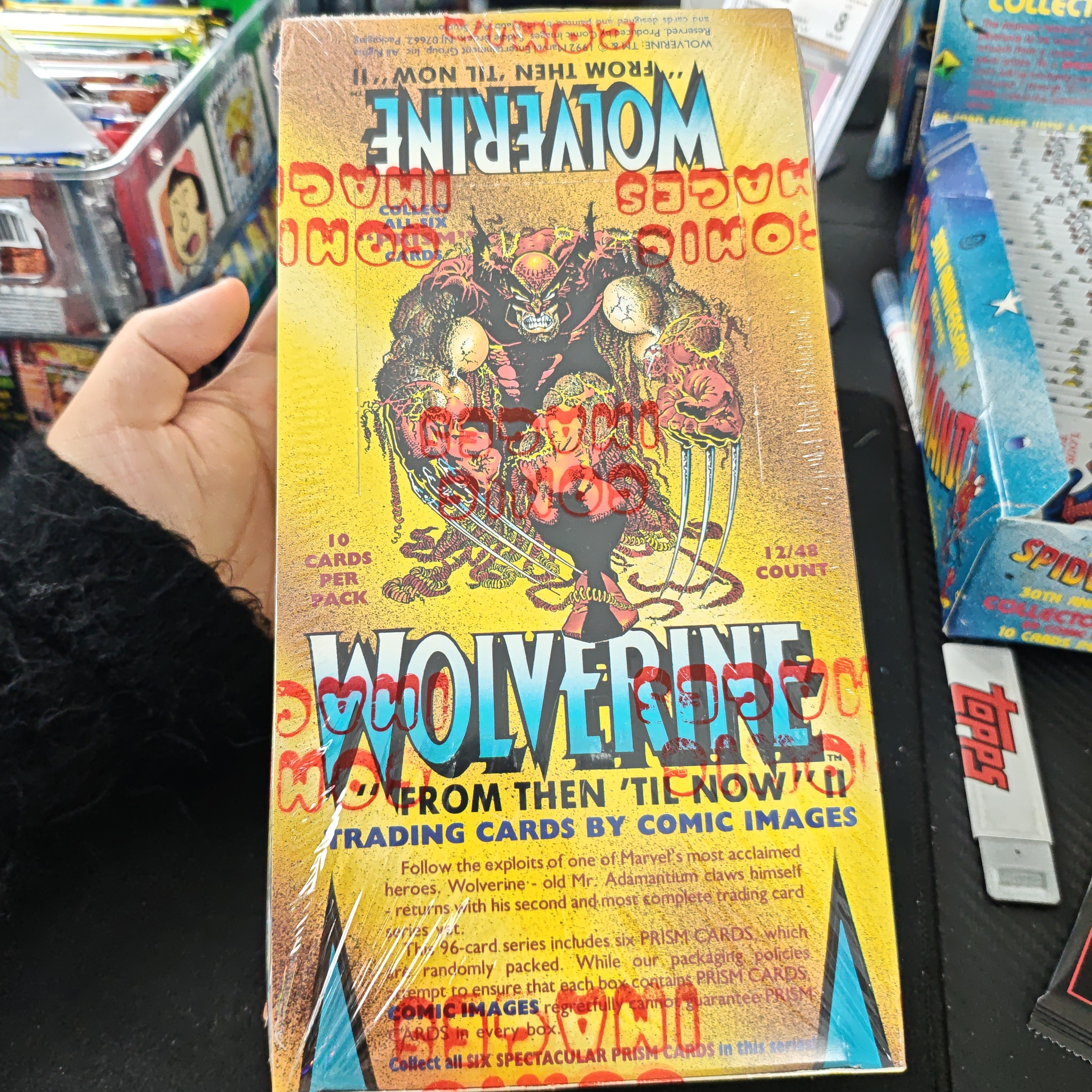 1992 Comic Images 金刚狼 中古收藏卡