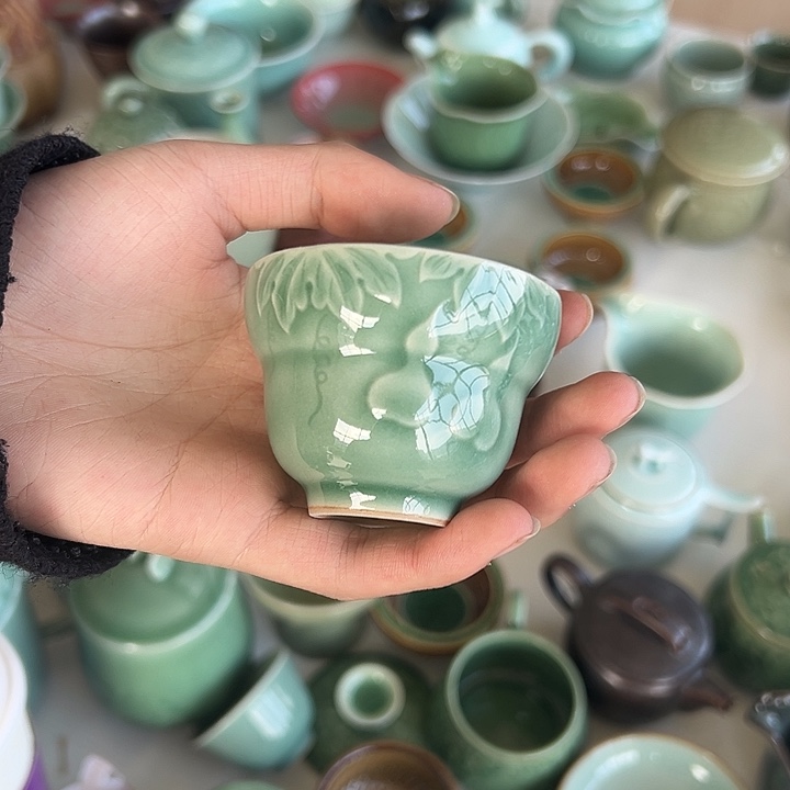 小米茶器龙泉青瓷