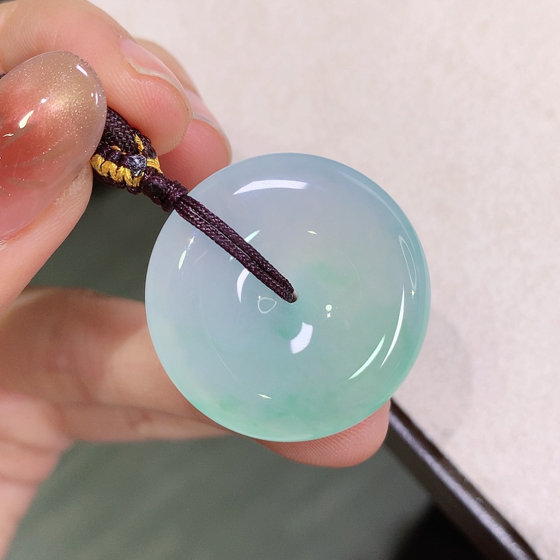 翡翠未镶嵌颈饰28-6