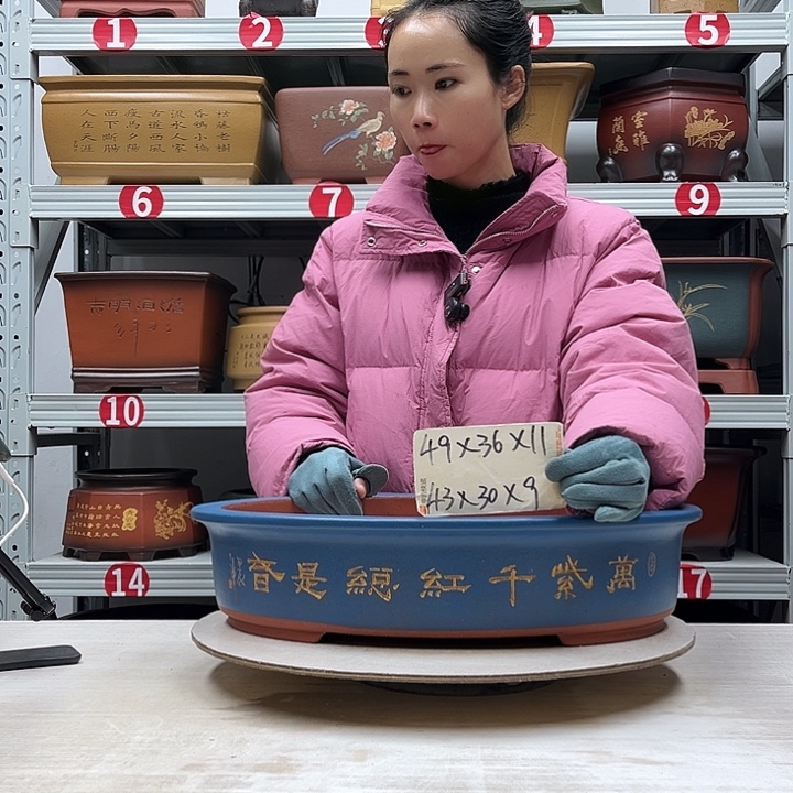 紫砂花盆紫砂花盆