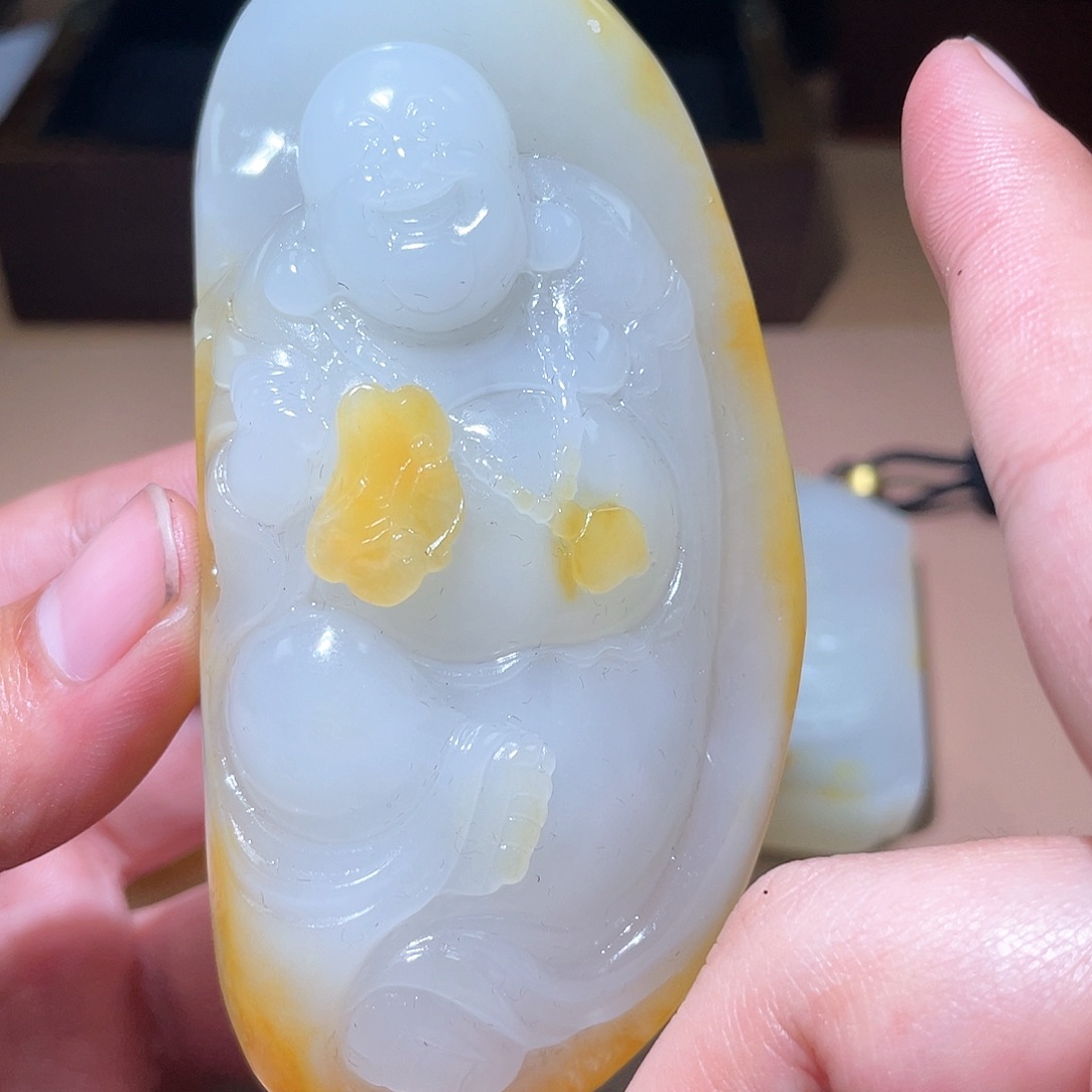 和田玉颈饰未镶嵌A7 