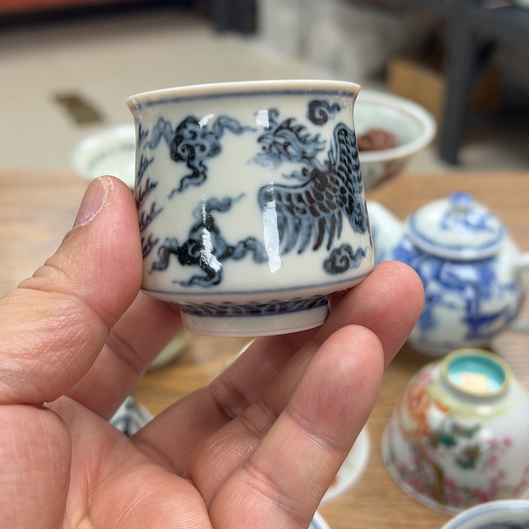 【闪购商品】景德镇陶瓷主人杯瑕