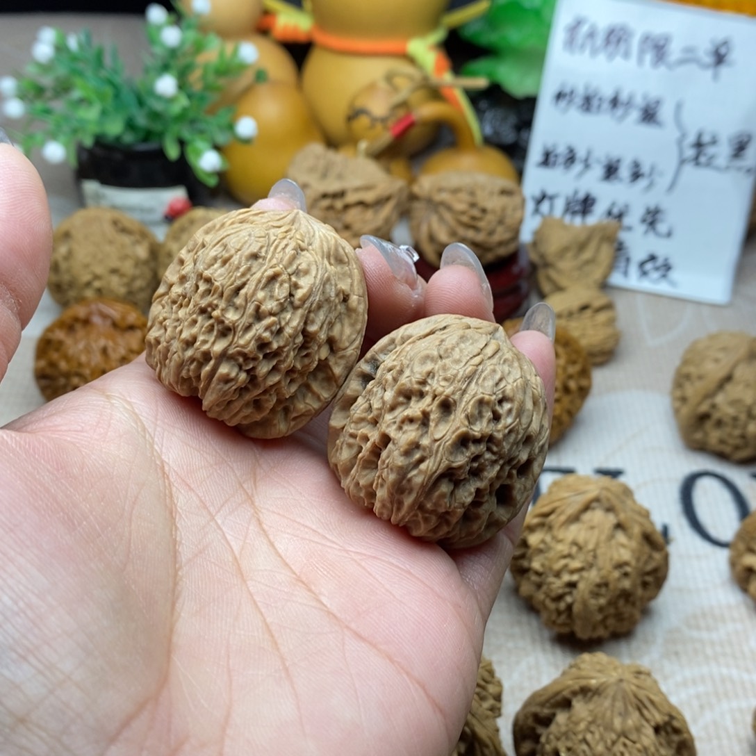 猫***狗吊坠文玩核桃涿鹿