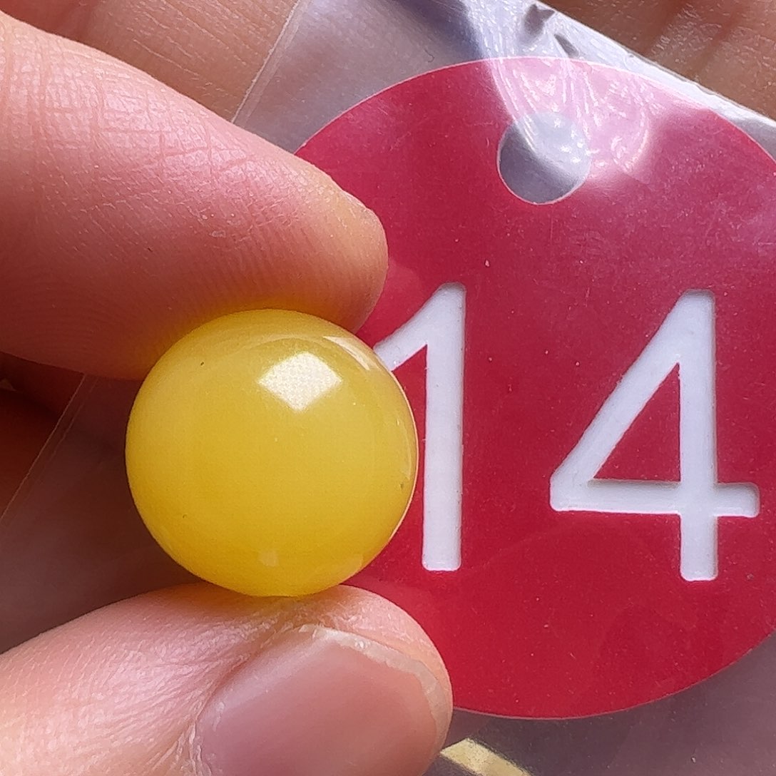 蜜蜡未镶嵌珠宝奇石13m m