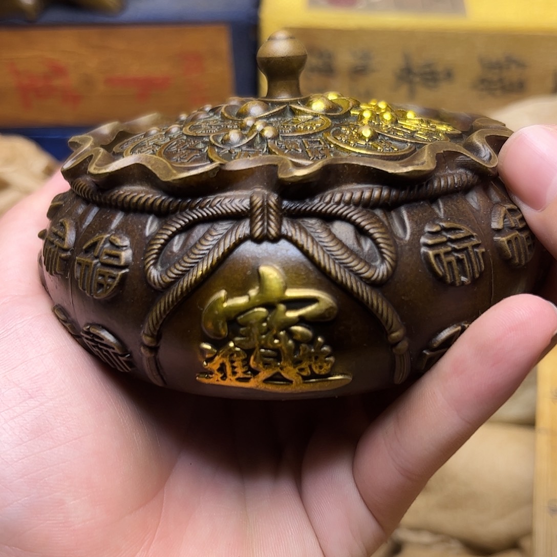 精美铜器摆件下单