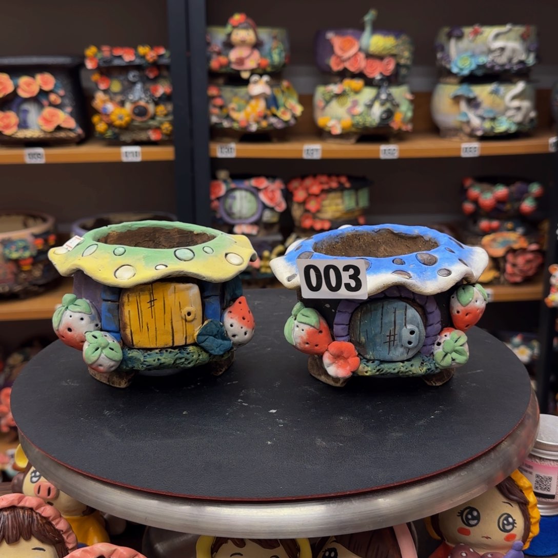 【闪购商品】粗陶手捏