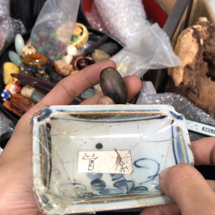 陶瓷孤品单件车里拍