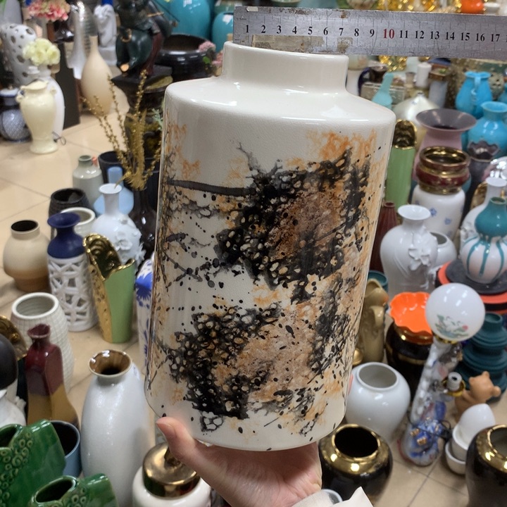 摆件微瑕陶瓷介意勿拍