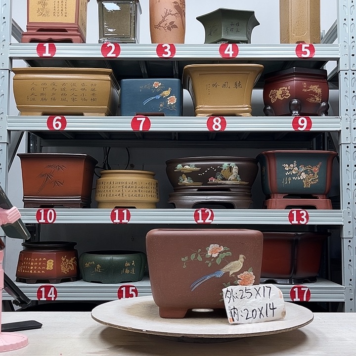 紫砂花盆紫砂花盆